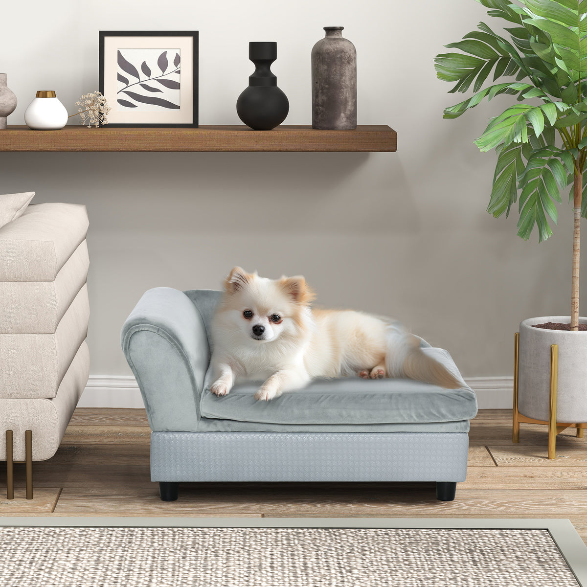 Luxury Pet Chaise Lounge with Hidden Storage (view 8)