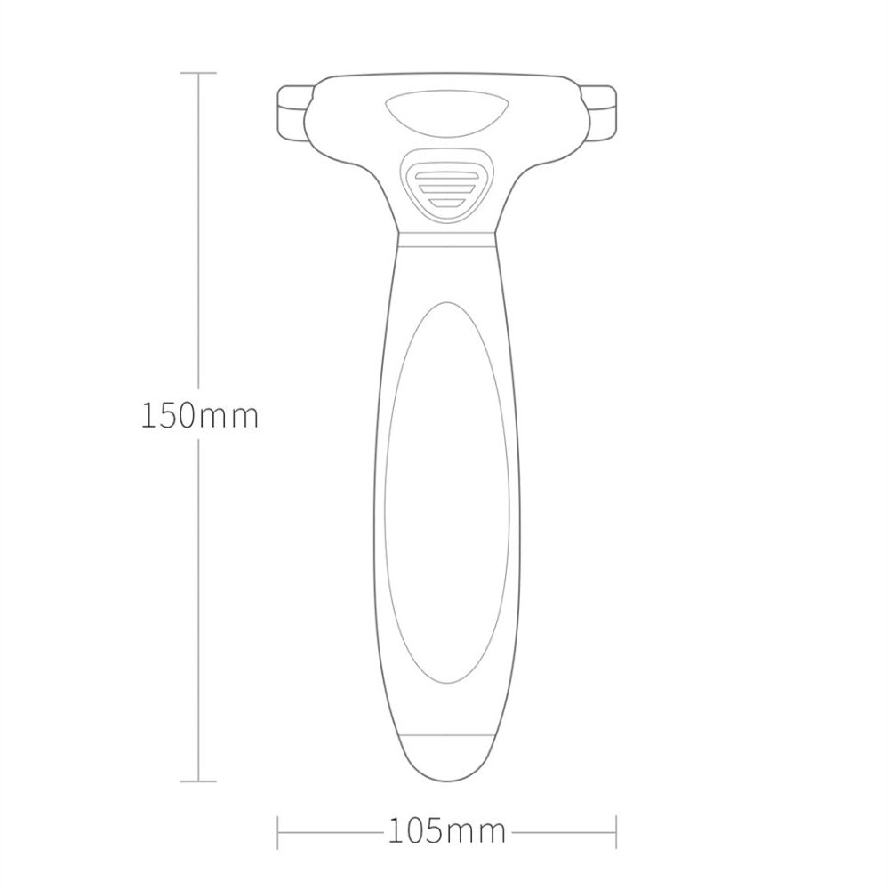 Professional Self-Cleaning Deshedding Tool