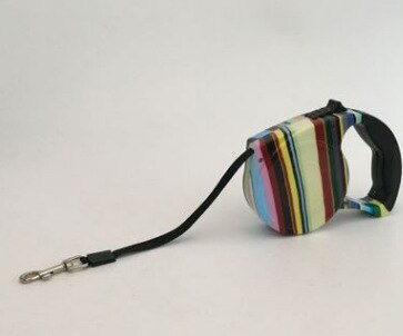 Patterned Retractable Dog Leash