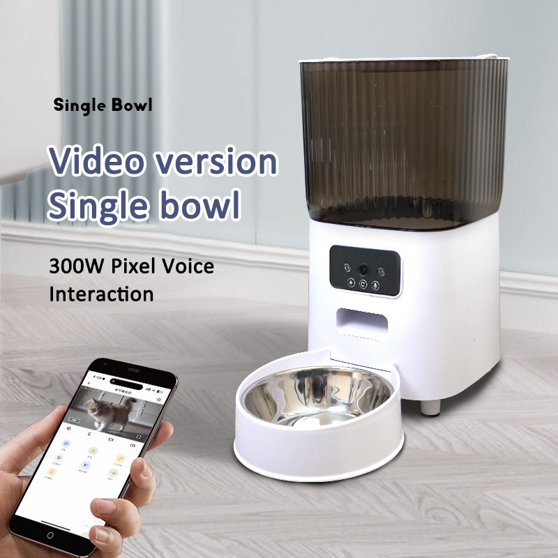 5L Smart WiFi Pet Feeder with Camera