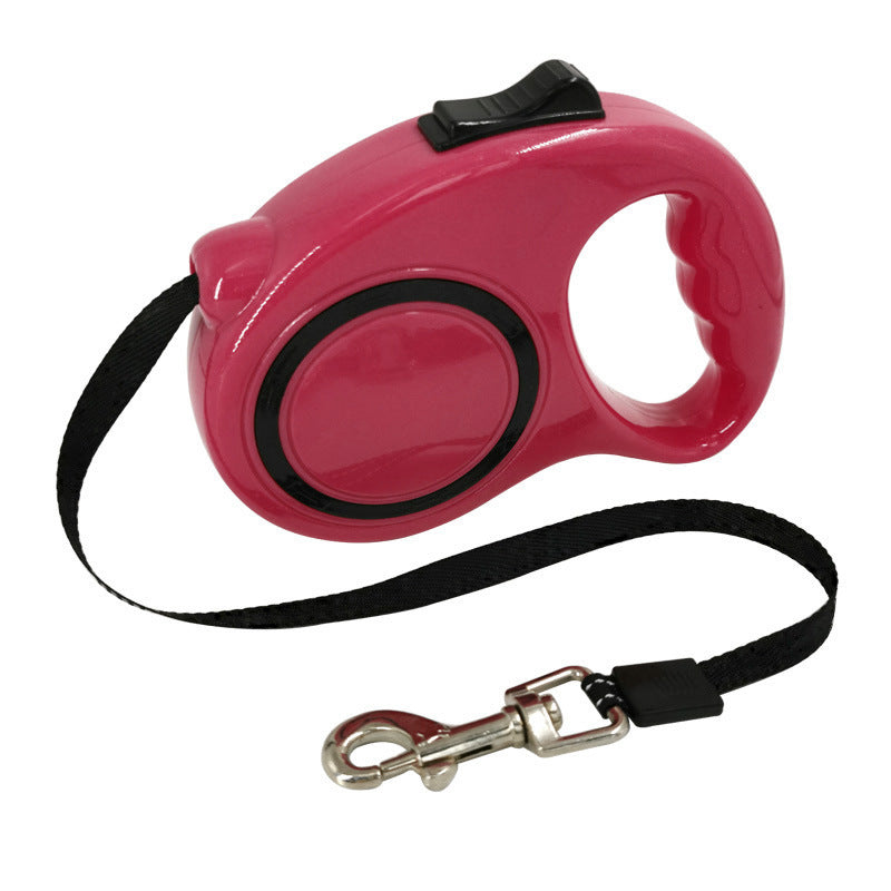 Candy Color Retractable Dog Leash