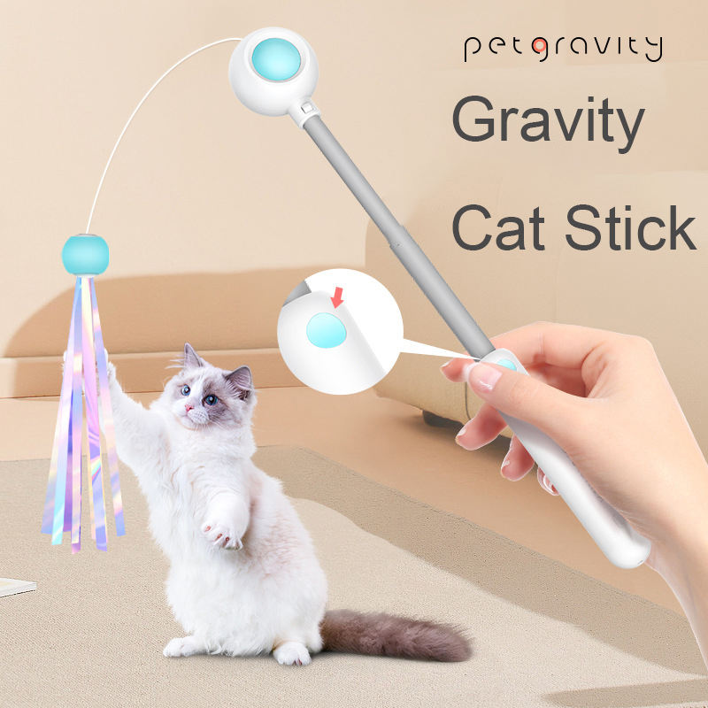 Gravity Laser Wand Cat Toy
