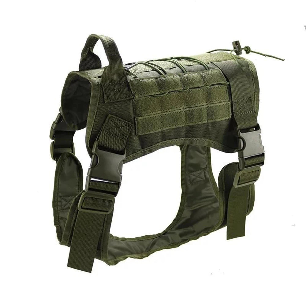 Tactical Military-Style Dog Vest Harness