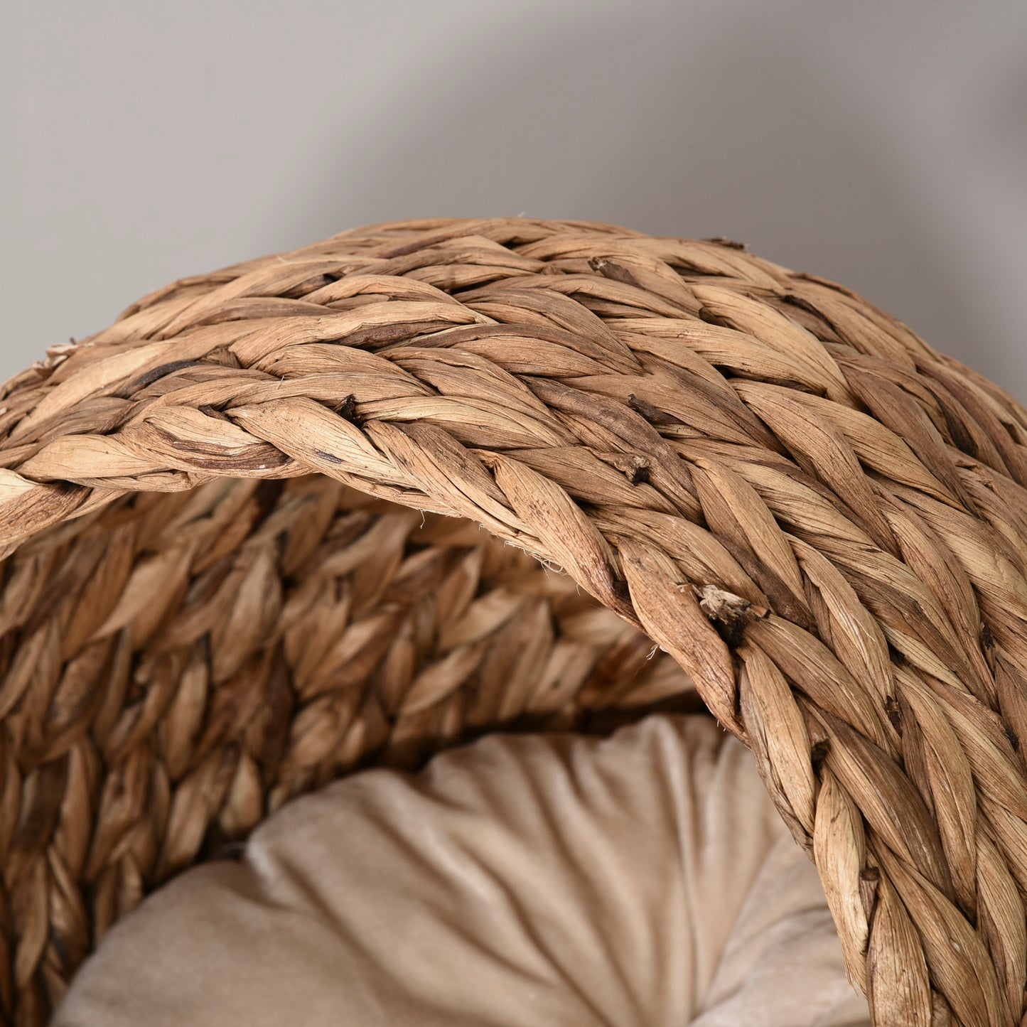 Handwoven elevated cat bed dimensions