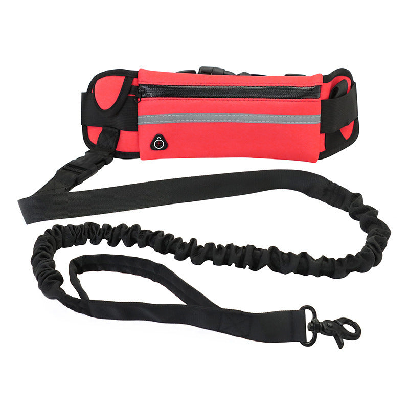Hands-Free Bungee Waist Dog Leash