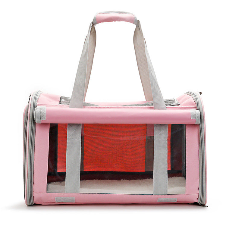 Transparent Foldable Pet Carrier Bag