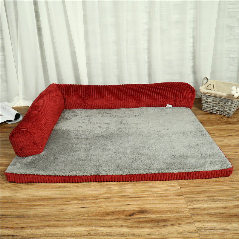 Corduroy Pet Sofa Bed (view 11)