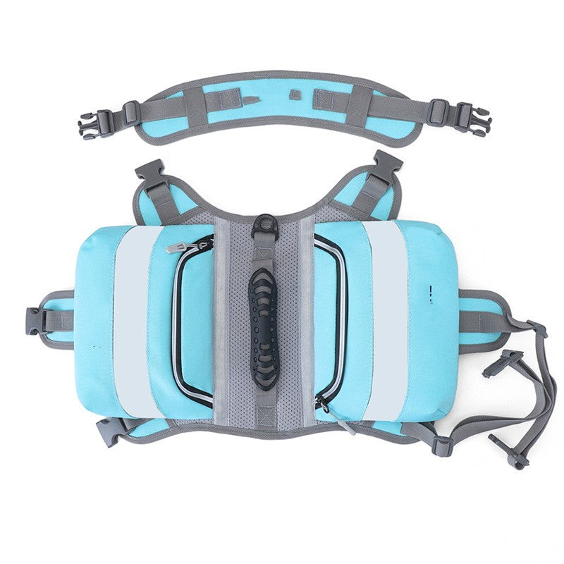 Durable Oxford Dog Harness Backpack for Hiking
