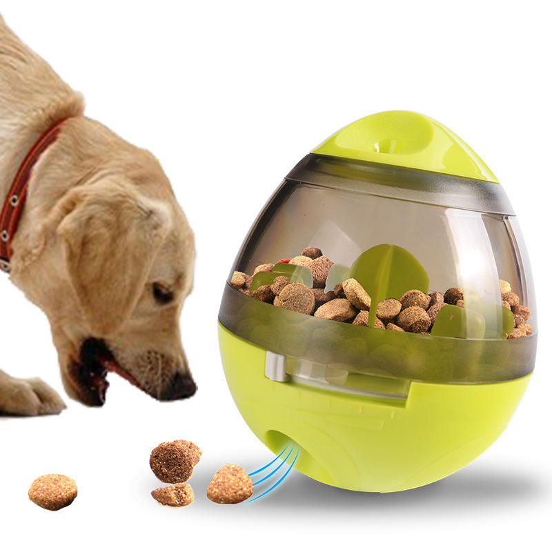 Self-Righting Treat-Dispensing Tumbler Puzzle Toy for Dogs and Cats