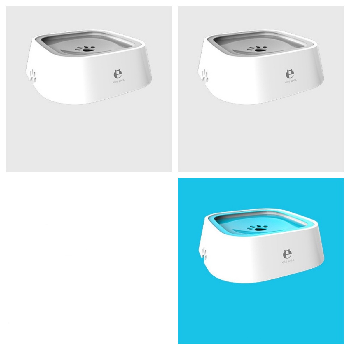 Spill-Proof Slow Water Feeder Bowl