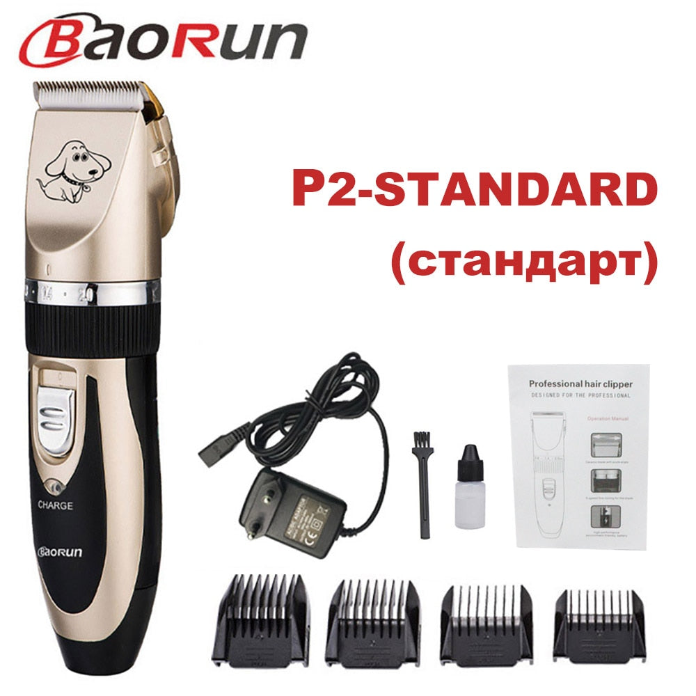 Cordless Pet Hair Trimmer Kit