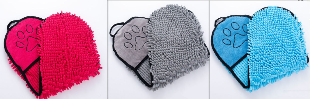 Microfiber Pet Bath Towel & Robe