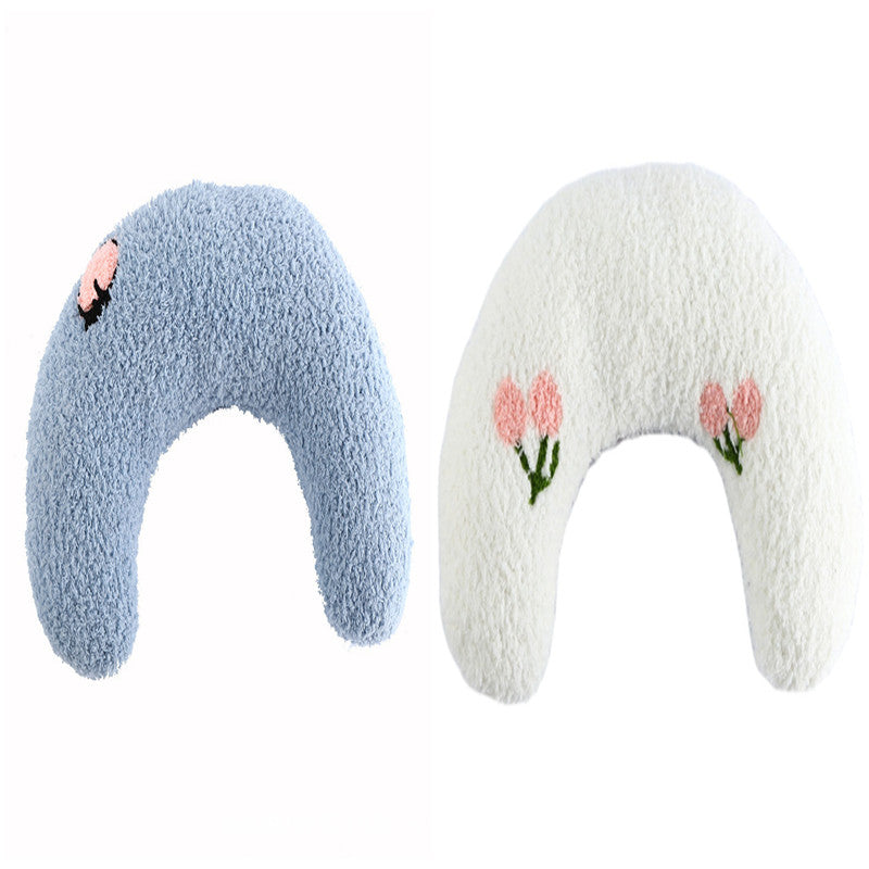 U-Shaped Pet Headrest Neck Pillow