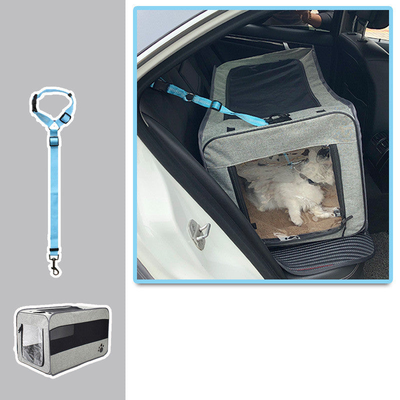 Soft-Sided Folding Pet Travel Carrier Bag