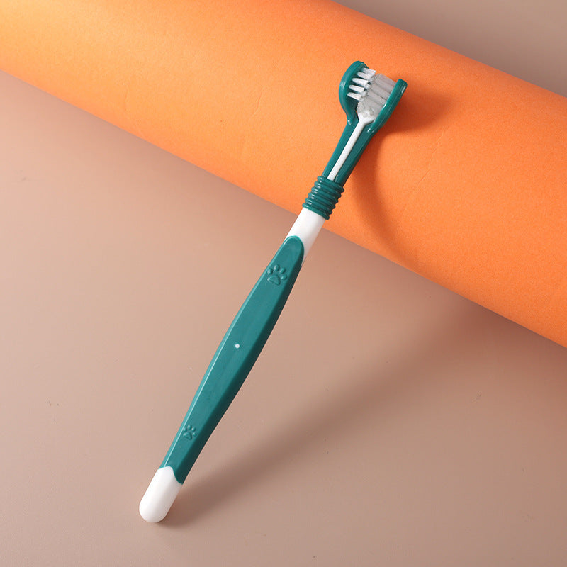 Dual-Head Pet Toothbrush