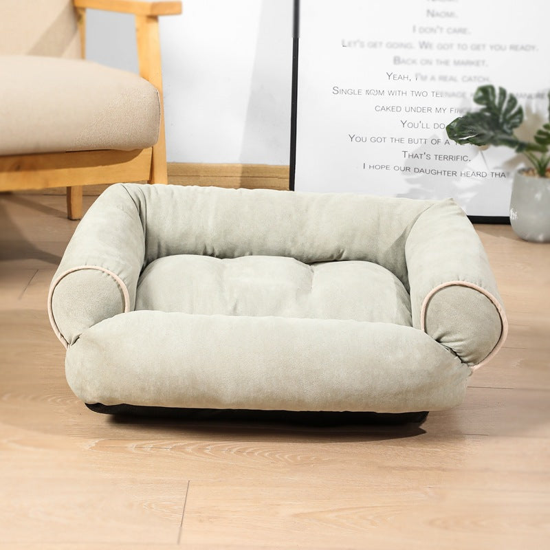 Luxury Plush Dog Sofa Bed