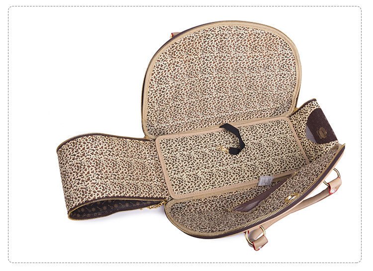 Rigid-Frame Luxury Pet Travel Carrier