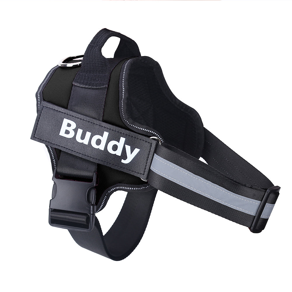 Adjustable No-Pull Reflective Dog Harness