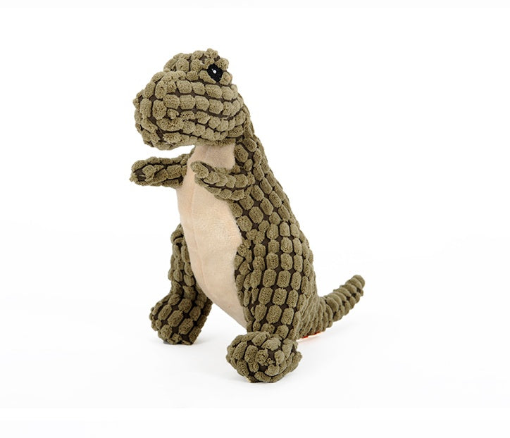Giant dinosaur squeaky toy available in 25cm and 50cm sizes
