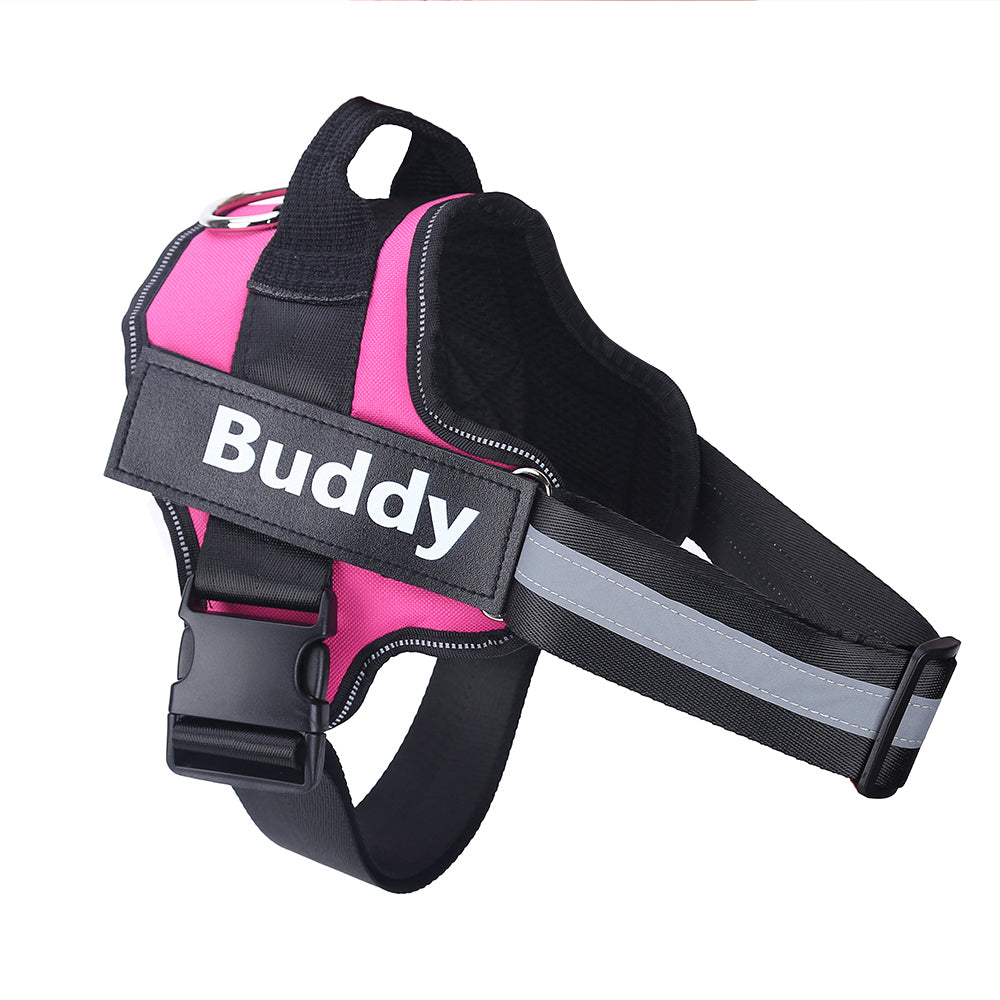 Adjustable No-Pull Reflective Dog Harness