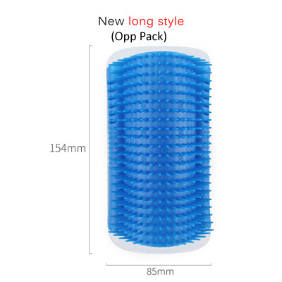 Wall-Mount Cat Self-Grooming Brush