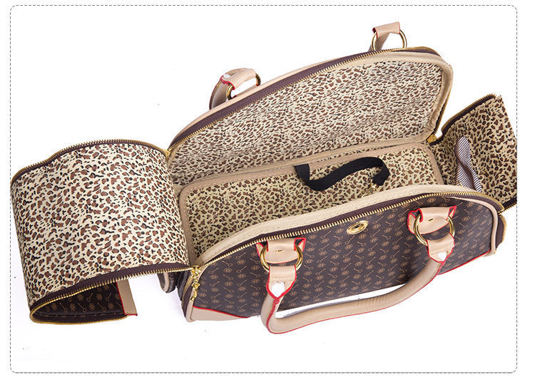 Rigid-Frame Luxury Pet Travel Carrier