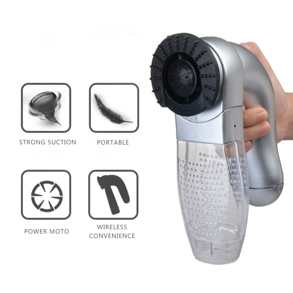 Cordless Pet Hair Remover & Mini Vacuum