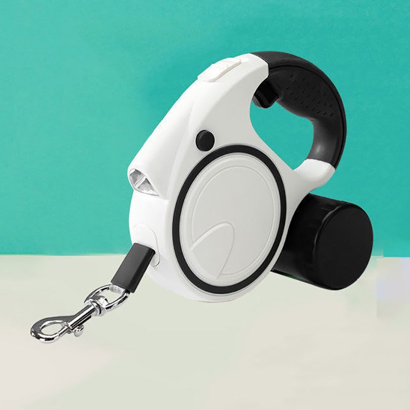 LED Glow Retractable Dog Leash