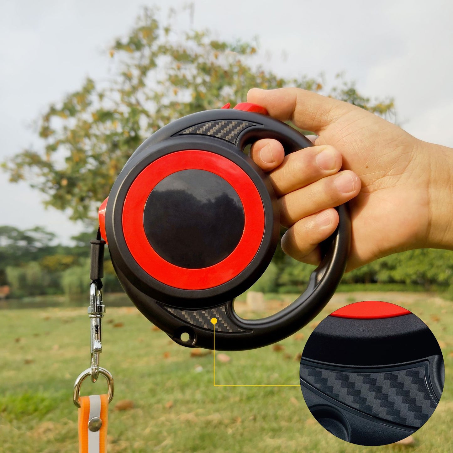 Heavy-Duty Retractable Dog Leash