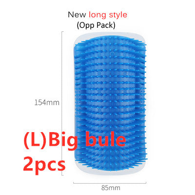 Wall-Mount Cat Self-Grooming Brush