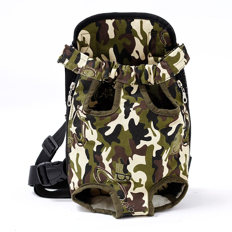 Open-Top Chest & Shoulder Pet Carrier