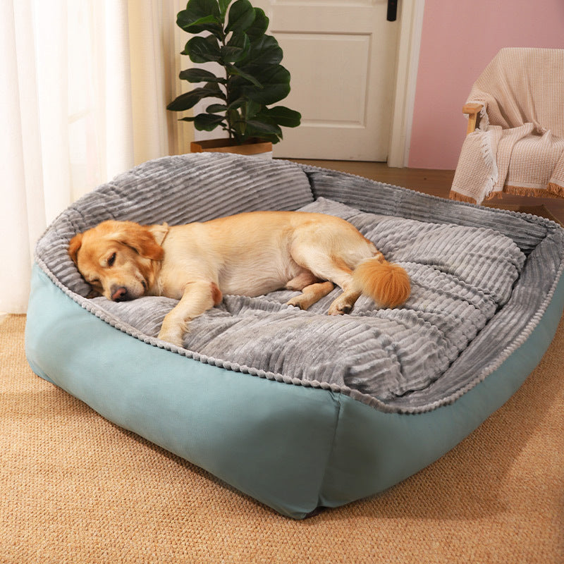 Warm Plush Dog Sofa Bed