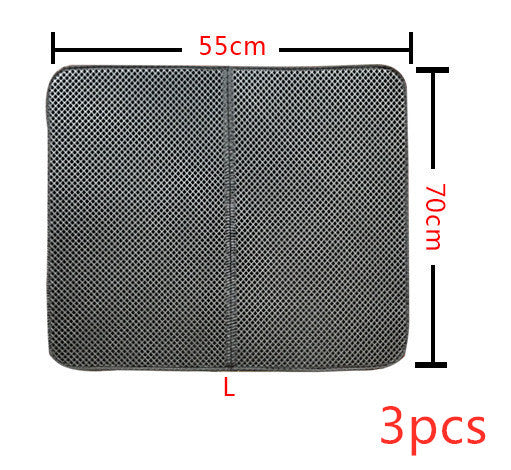 Double-Layer Cat Litter Trapping Mat