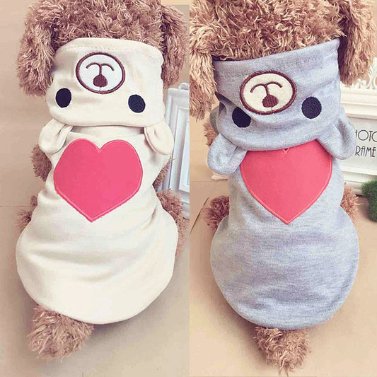 So Cute It Stops People in Their Tracks Bear Transform Dog Vest