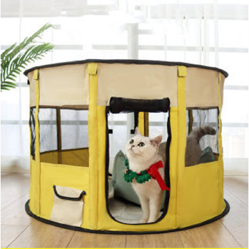 Foldable Water-Resistant Oxford Pet Tent
