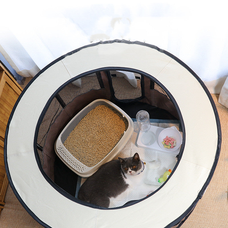 Foldable Water-Resistant Oxford Pet Tent