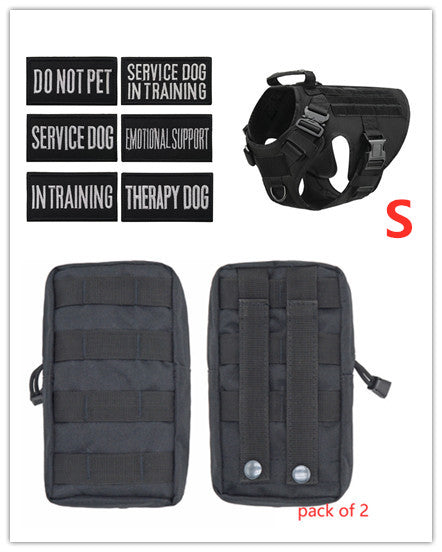 Military Tactical Adjustable Dog Harness Vest