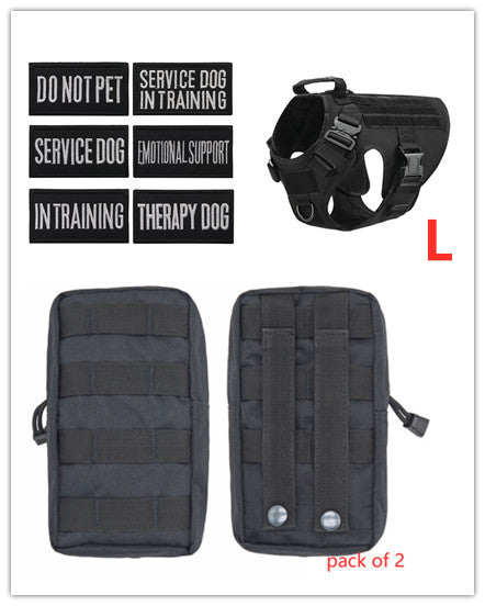 Military Tactical Adjustable Dog Harness Vest