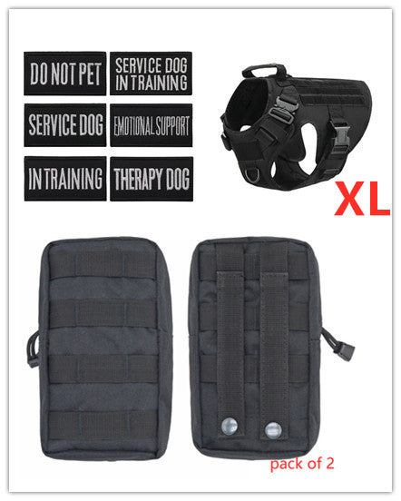 Military Tactical Adjustable Dog Harness Vest