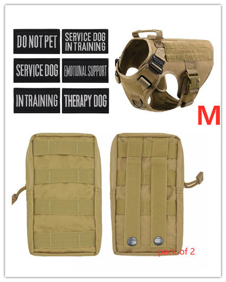 Military Tactical Adjustable Dog Harness Vest