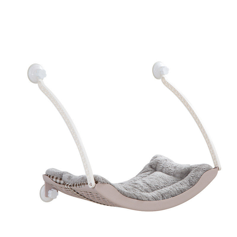 Wall-Mounted Cat Hammock with Scratcher