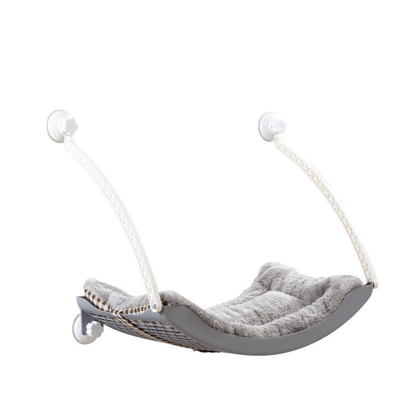Wall-Mounted Cat Hammock with Scratcher