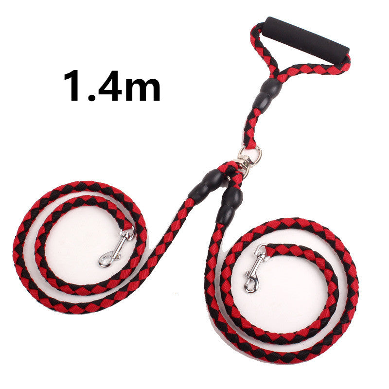 Heavy-Duty Double-Ended Dog Leash