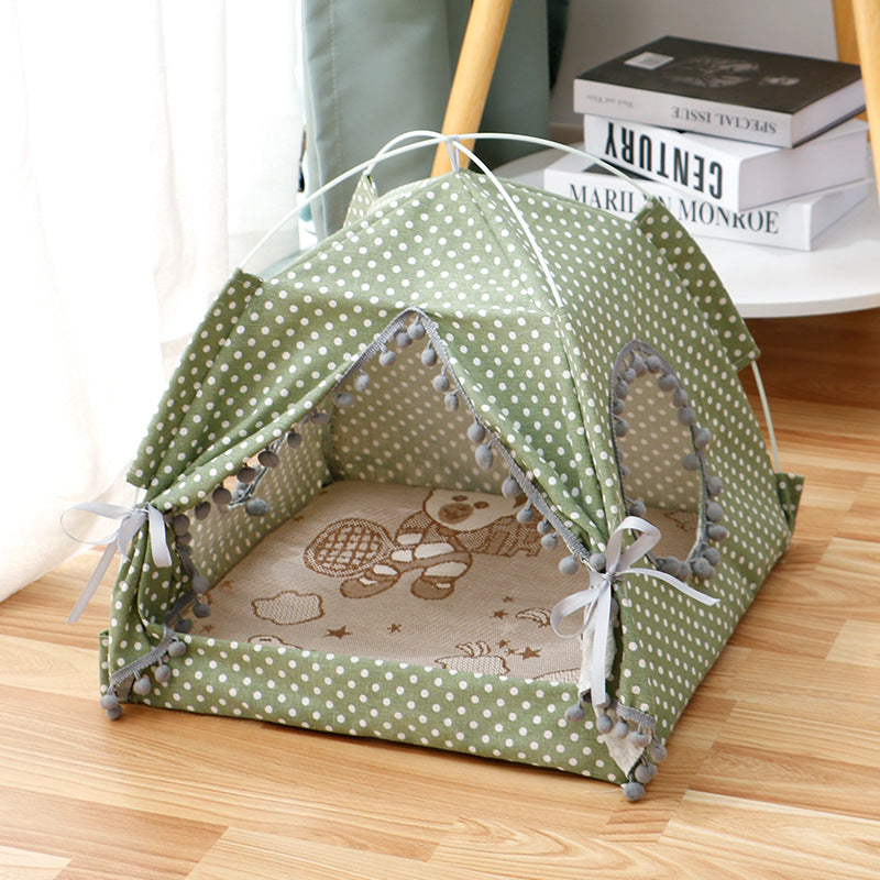 Breathable Enclosed Cat Tent Bed
