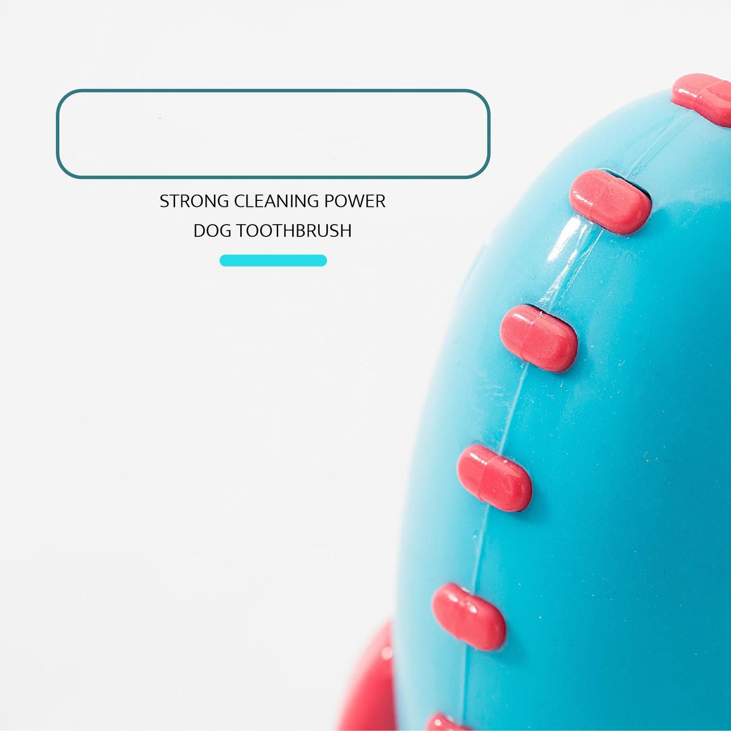 Rocket Silicone Treat-Dispensing Chew Toy