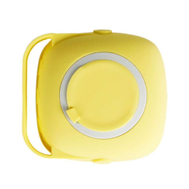 Silicone Shampoo-Dispensing Bath Scrubber