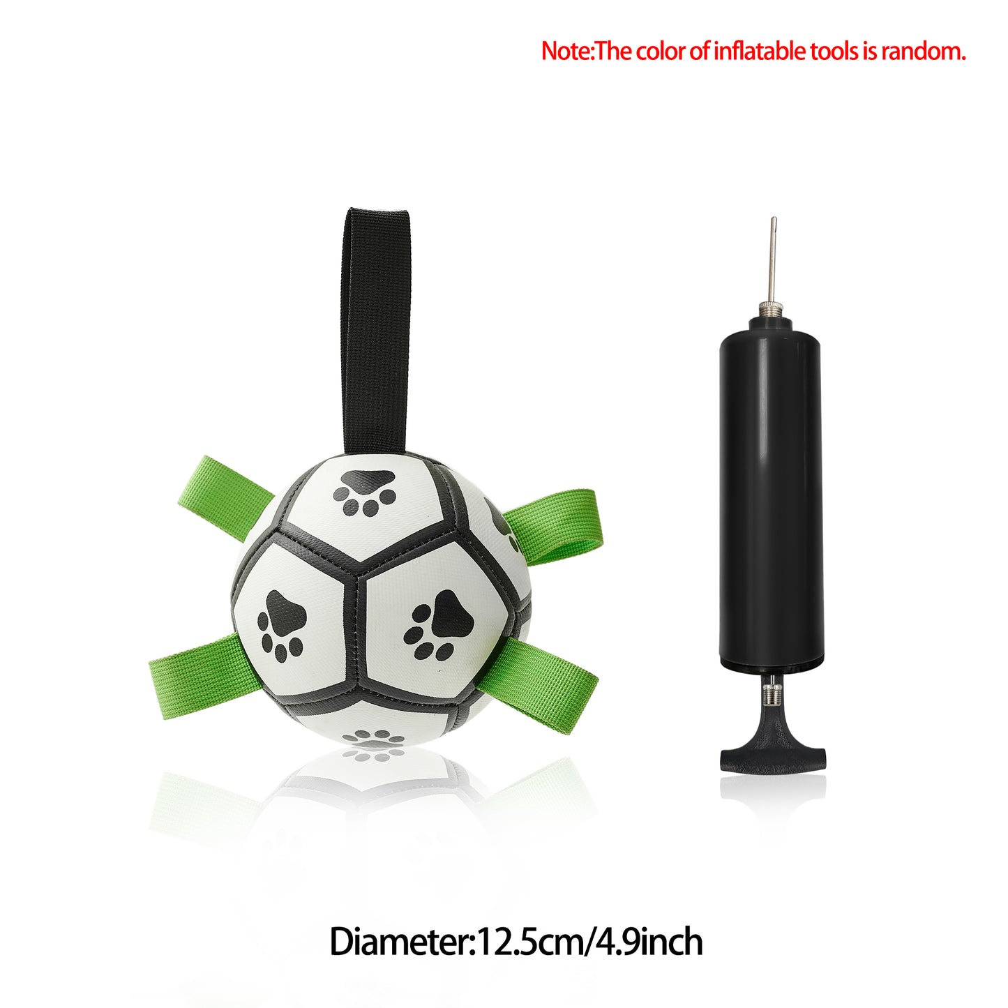 Inflatable Soccer Ball Dog Toy