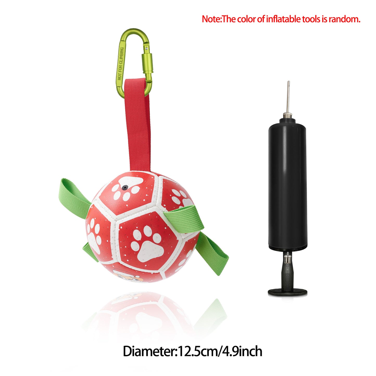 Inflatable Soccer Ball Dog Toy