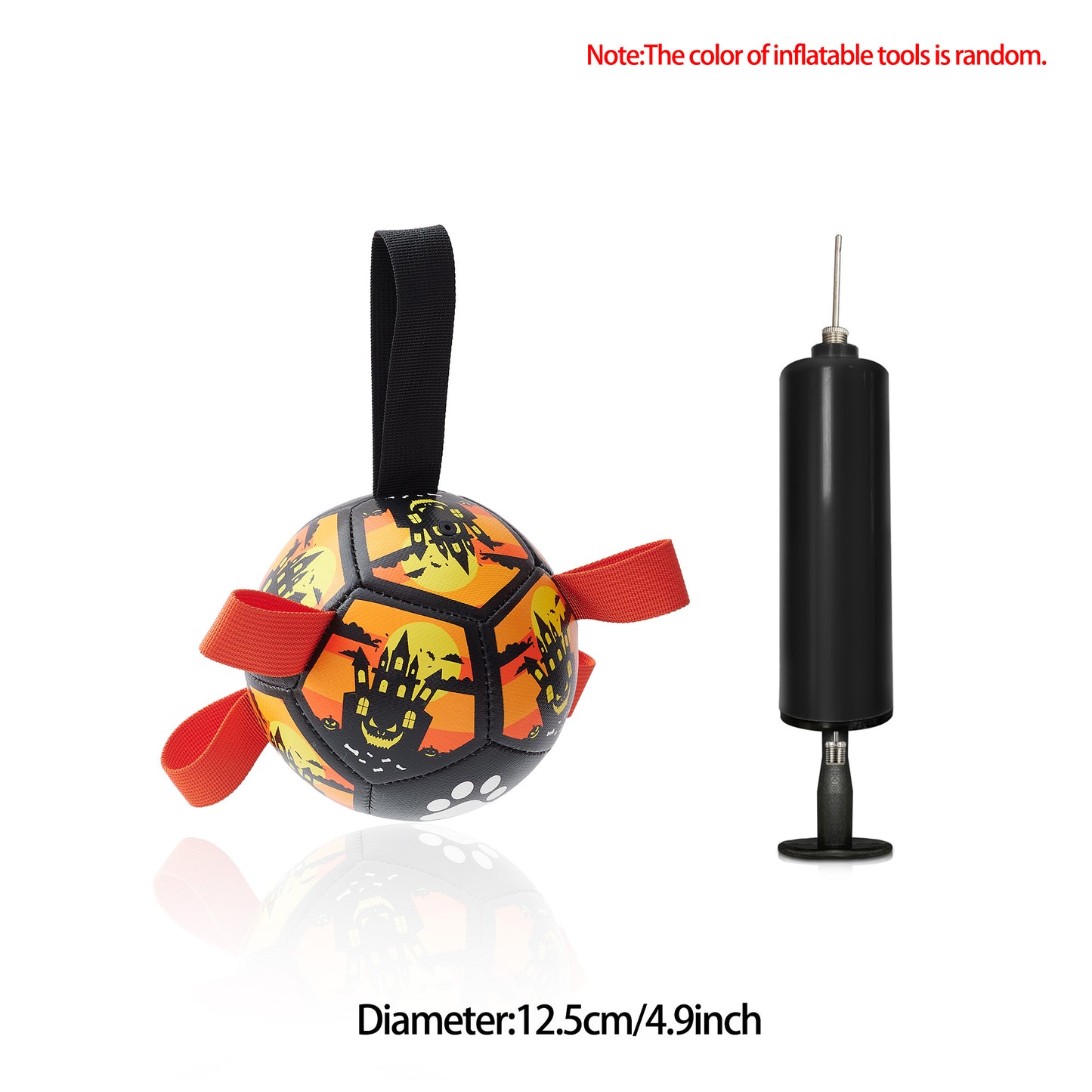 Inflatable Soccer Ball Dog Toy