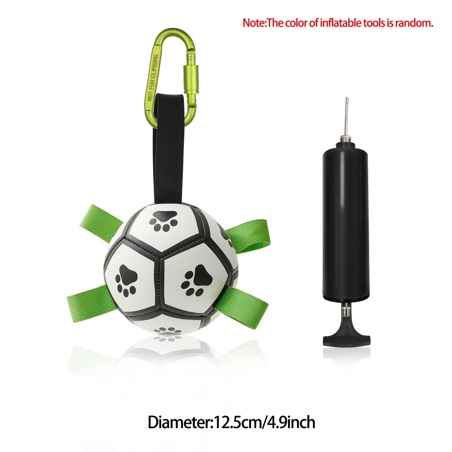 Inflatable Soccer Ball Dog Toy